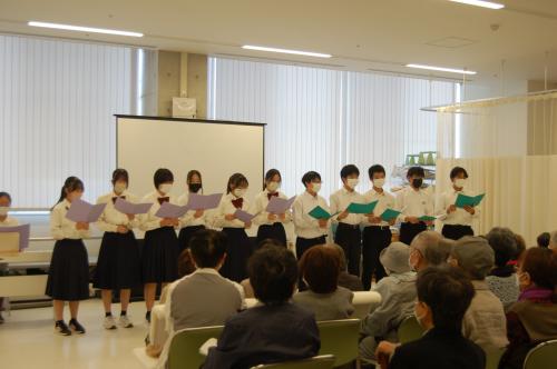 9年生合唱発表