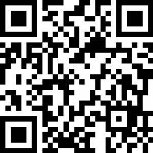 市外転出者の申し込みフォームのＱＲコード