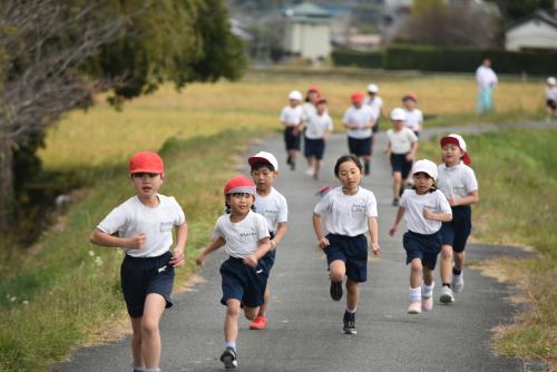 折り返し後の低学年