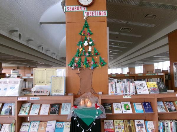 館内のクリスマスの装飾1