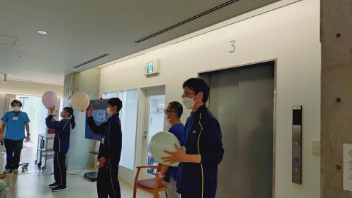 国保病院での職場体験