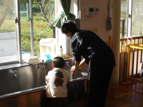 こども園での職場体験