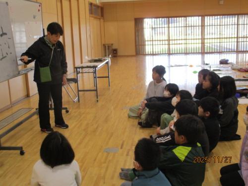 4年生の指導風景
