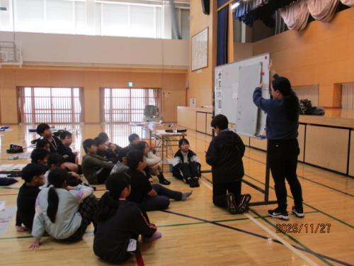 5年生の指導風景