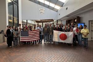 マニトワック市民との写真