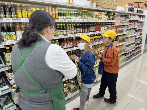 インタビューの様子