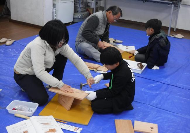 野鳥の巣箱作成会12