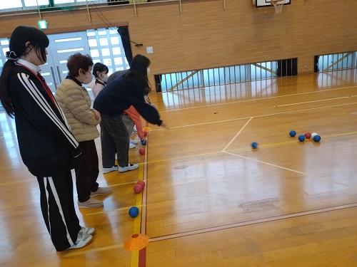 ボッチャ交流の様子7