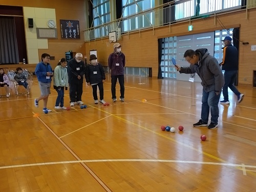 ボッチャ交流の様子8