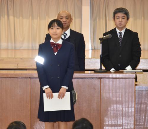 1日警察署長任命