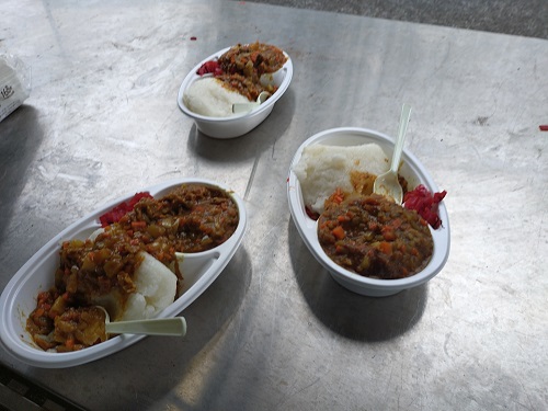 できあがったカレー