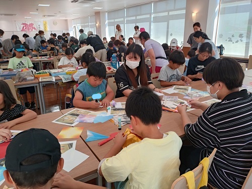 マニトワック市との折り紙交換会1