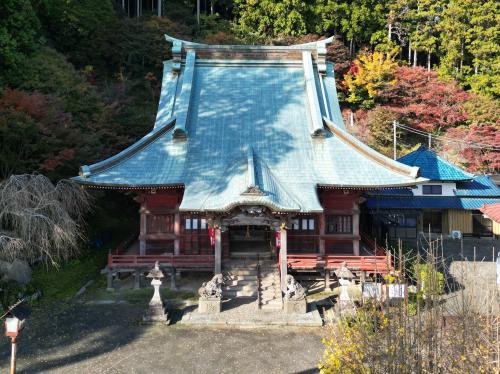 大山寺の正面写真