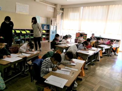 いちねんせいのようす