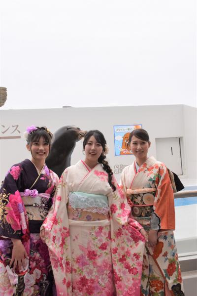 アシカとの記念撮影2