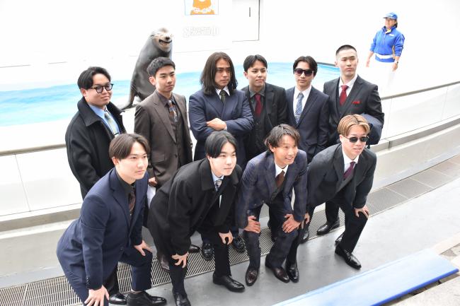 アシカとの記念撮影18