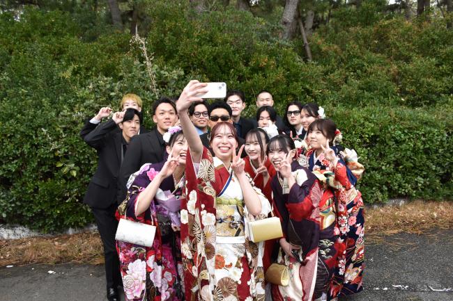 式典後のスナップ写真6