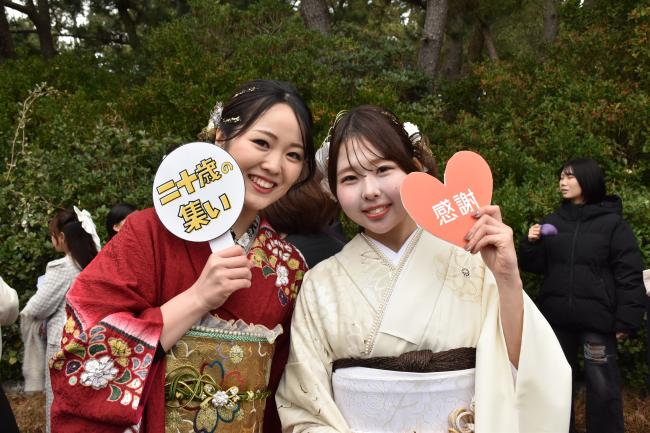 式典後のスナップ写真7