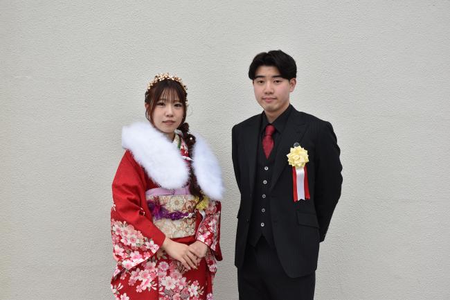 代表謝辞を務めた実行員の写真