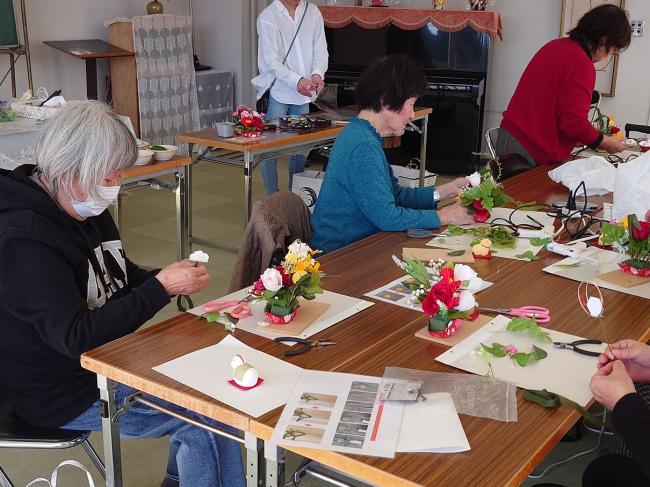 アートフラワー体験教室写真４