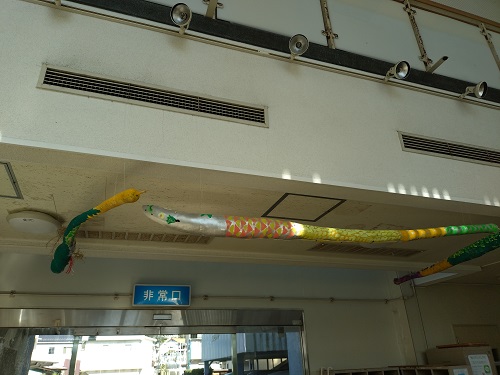 公民館入口展示3