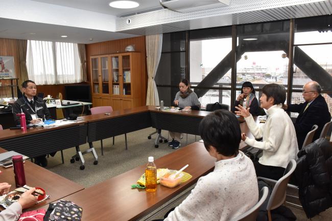 第４回ランチミーティングの会場の様子