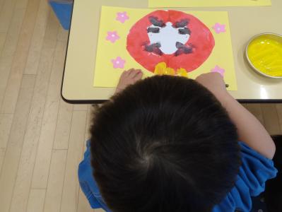 「ダルマさんできたよ」