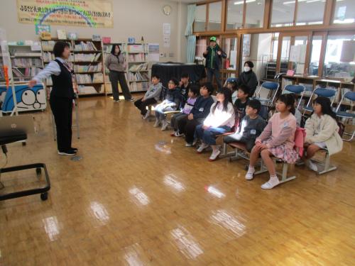 保護者の見学が入りました