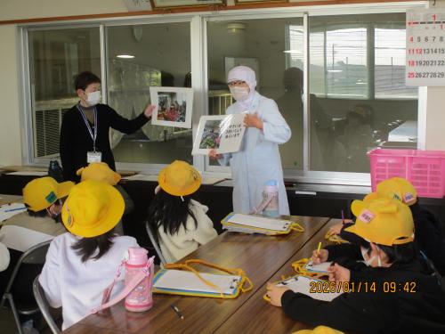 給食センターについて説明