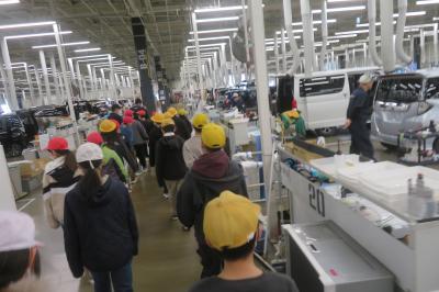 こうじょうないをけんがくするじどう