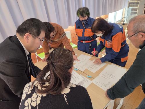 避難所へ持って行く情報の取捨選択