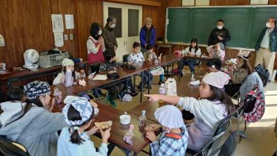 みんなでたべました