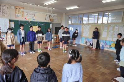 ろくねんせいのおれいのことば