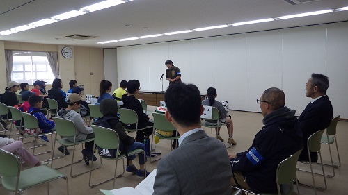 開会式・会長あいさつ