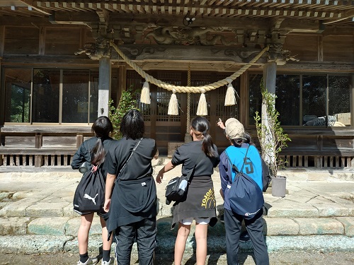 ウォークラリー大会の様子1