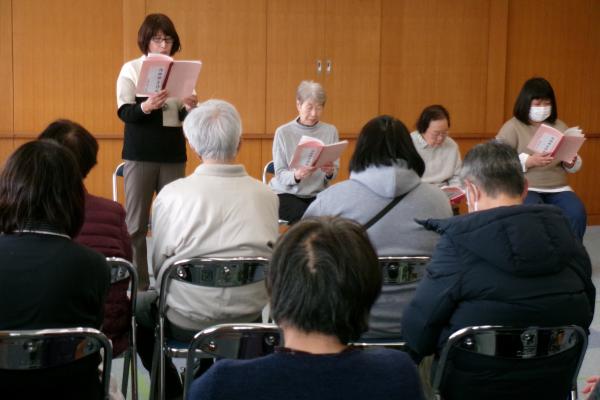 朗読会の様子１