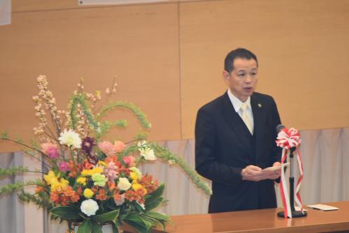 佐々木市長祝辞