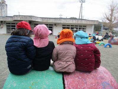 たくさん一緒に遊んだね（もうすぐ進級）