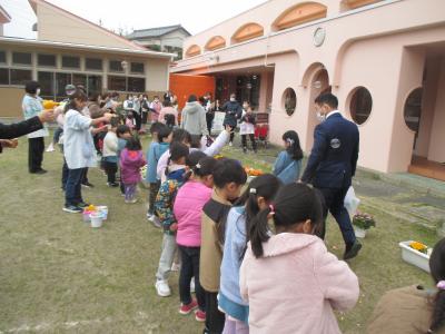 卒園式「みんなおめでとう♡」