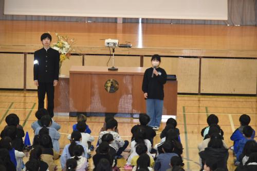 児童生徒会役員の話