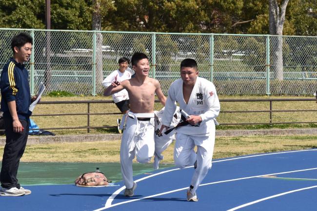 兄弟でつないだバトン