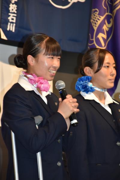 先輩2人の写真