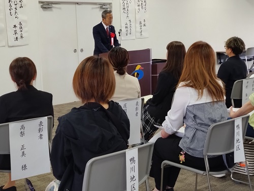 教育長あいさつ