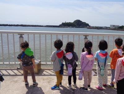 船 発見！（海に散歩）