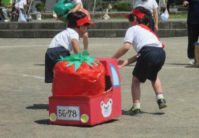 野菜をお届けしまーす！（運動会）