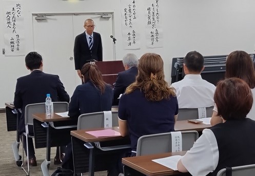 開会あいさつ