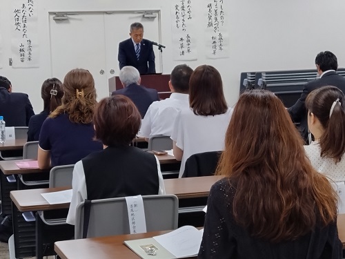 教育長あいさつ