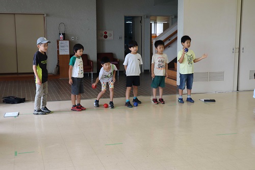 ボッチャ練習会の様子1