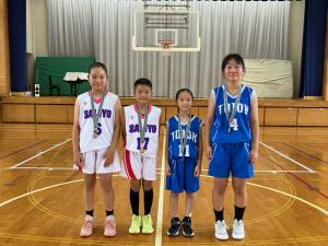 ミニバス優秀選手