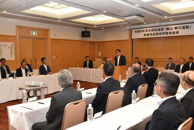 御挨拶をされた千葉県議会議員木下 敬二氏